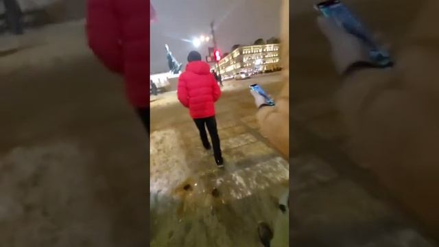 Санкт Петербург Новогодние Настроение у Невских жителей???? смотреть онлайн