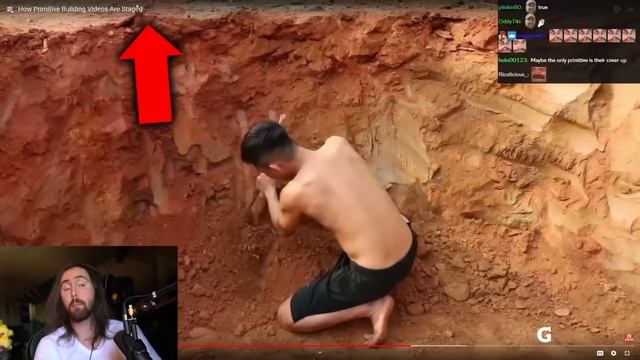 Asmongold Reacts to 'How Primitive Building Videos Are Staged' | by SunnyV2 смотреть онлайн