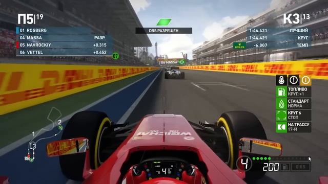 F1 2014. Прохождение карьеры. Часть 15. Гран-При России смотреть онлайн