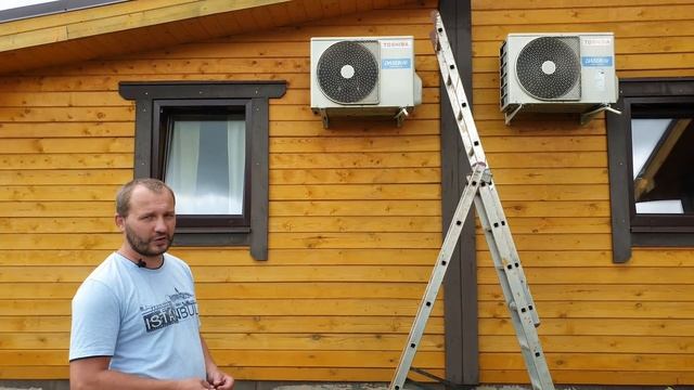 Отопление кондиционером. #Toshiba Daiseikai или #Mitsubishi Zubadan? Heating air conditioning смотреть онлайн