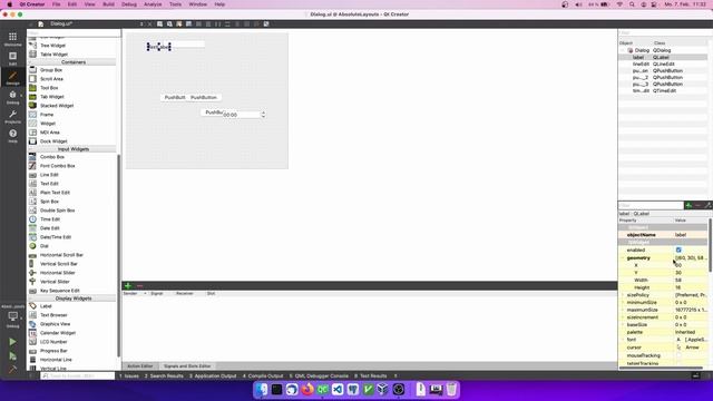 Qt Tutorial 016: Absolute Layout смотреть онлайн