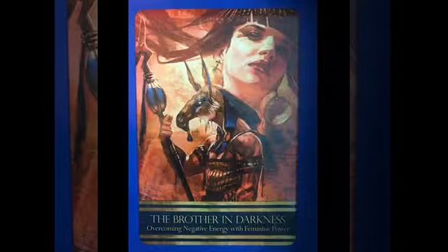 The Brother in Darkness. Isis oracle deck by Alana Fairchild смотреть онлайн