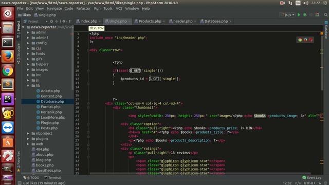 Facebook like system. PHP, MySQLi, AJAX,FROM SCRATCH [part 3] смотреть онлайн