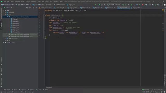 Kotlin Erişim Seviyeleri смотреть онлайн