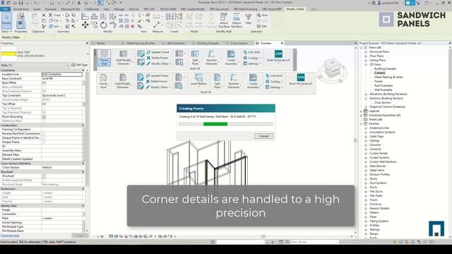 Designing Sandwich Panel Systems In Revit [Sneakpeek]