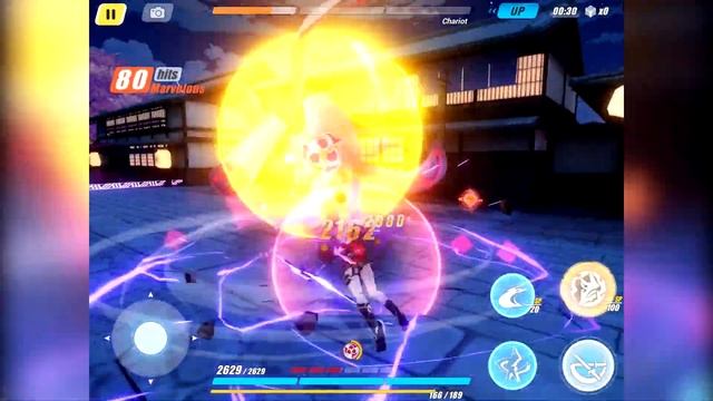 Honkai Impact 3 - SSS Darkbolt Jonin Yae Kasumi battlesuit trial dual wield katana gameplay смотреть онлайн