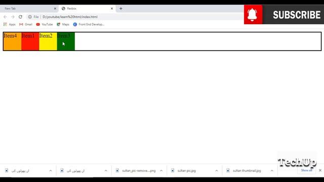 CSS Flexbox Order , Flex-grow TechUp смотреть онлайн