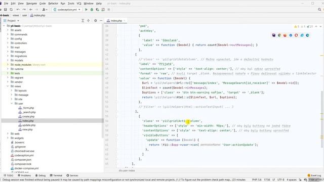 Začínáme s PHP frameworkem Yii2 (II) česky - Oprávnění RBAC смотреть онлайн