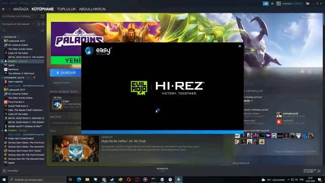 Paladins açılmama sorunu 2023 paladins doesn't start 2023 смотреть онлайн