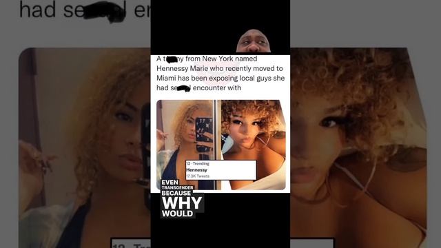 Trans Hennessy Marie, The TransWoman Exposing Miami Rappers & Athletes! #HennessyMarie смотреть онлайн