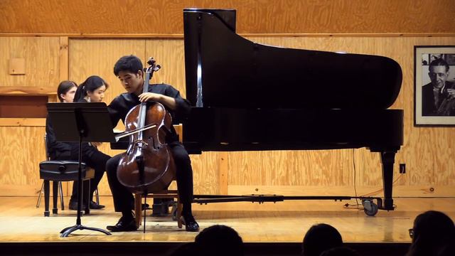 Debussy: Sonata for Cello and Piano - Andrew Byun смотреть онлайн
