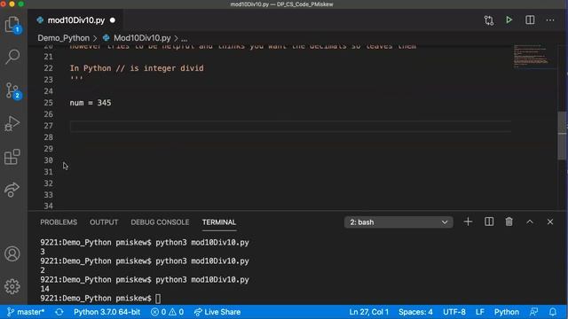 Alg: Mod10Div10 Algorithm - Adding Digits смотреть онлайн