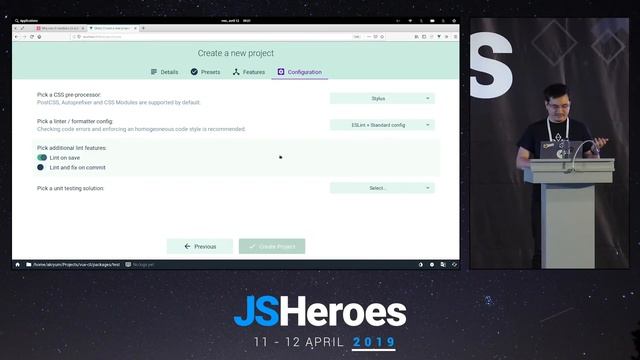 CLI x GUI - Guillaume Chau | JSHeroes 2019 смотреть онлайн