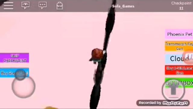 Паркур в айфоне 7 # ROBLOX на телефоне смотреть онлайн