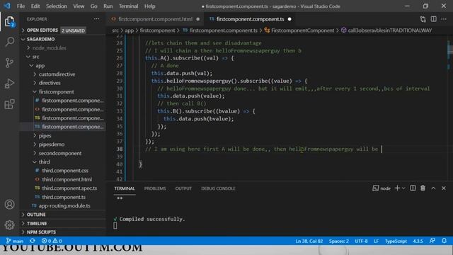 PART 13 - Understand FORKJOIN (OBSERVABLES) - Detailed explanation with live easy example - ANGULAR смотреть онлайн