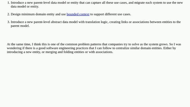 Softwareengineering: Best practices to link, associate, or abstract similar but different entitie.. смотреть онлайн