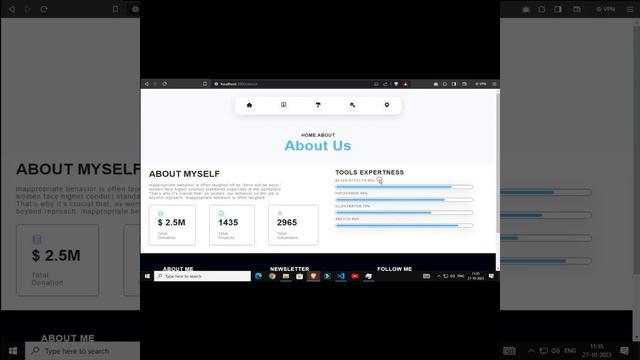 Create Portfolio website using React JS part 3 | #reactjskaisesikhe #reactjs #responsiveportfolio смотреть онлайн