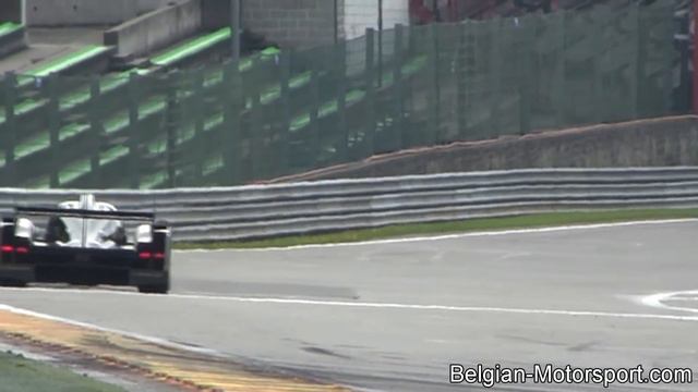 Lotus T128 LMP2 revving + on track at WEC Spa 2013 смотреть онлайн