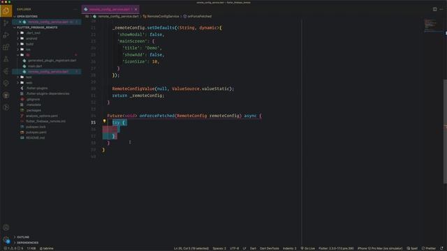 Flutter Firebase Remote Config смотреть онлайн