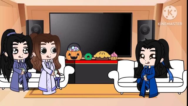 Реакция Хаски и его белый кот- шицзунь на будущая жизньЧу Ваньнина как Эрухабен ?? смотреть онлайн