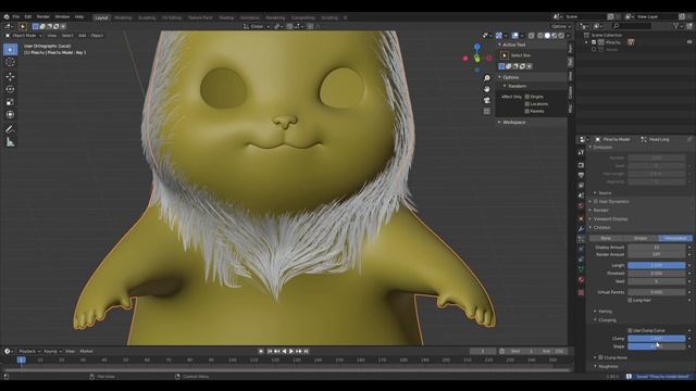 Blender Tutorial - How to Make Realistic Fur in Blender 2.9 | Advance