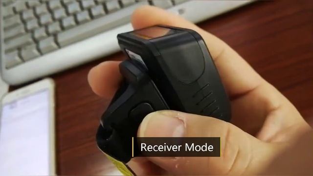 Bluetooth 2D Wearable Ring Barcode Scanner смотреть онлайн