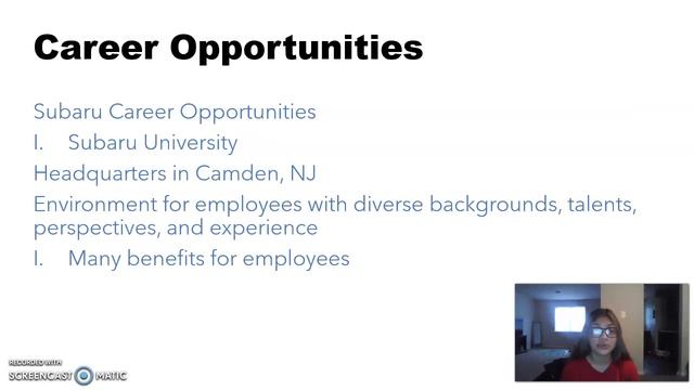 Subaru Corporation BUS project