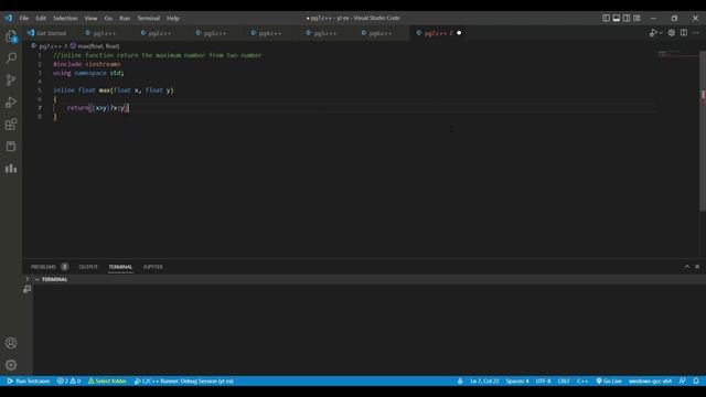 Lecture 03 || Inline function and recursion смотреть онлайн