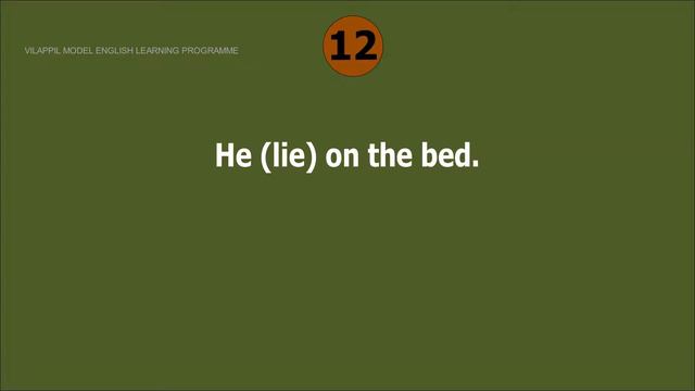 Present Simple Tense (Affirmative/Positive Sentences) : 25 Practice Questions : Vilappil Model смотреть онлайн