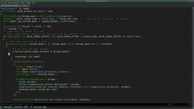 C++: adding threading to my prime generator. смотреть онлайн