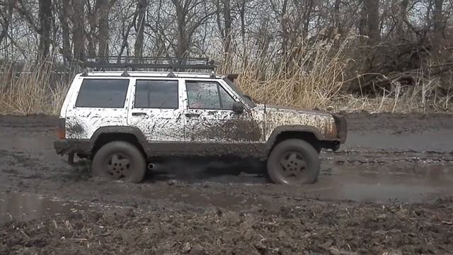ДЖИПИНГ Cherokee/покатушки грязушки/СМОТРЕТЬ ДО КОНЦА!!!/WATCH UNTIL the END!!! смотреть онлайн