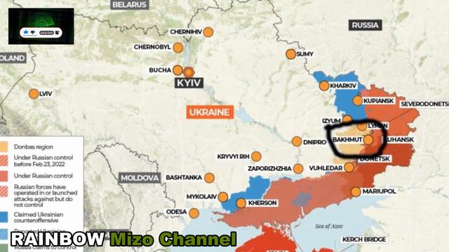 Russia in Bakhmut an la mai theilo!! North Korea in Indo tura inbuatsaih turin sipaite a hriattir!! смотреть онлайн
