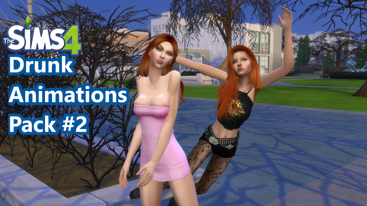 The Sims 4 Drunk Animations - Download смотреть онлайн