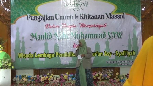PERINGATAN MAULID NABI MUHAMMAD SAW & WISUDA LPQ ASY-SYAFI'IYYAH | MASJID BESAR ASY SYAFI'IYYAH смотреть онлайн