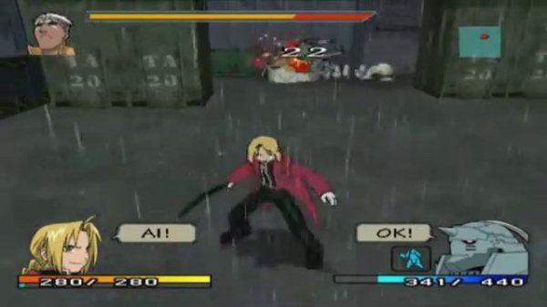 Fullmetal Alchemist 2 Curse of Crimson Elixir - Boss #4 Scar