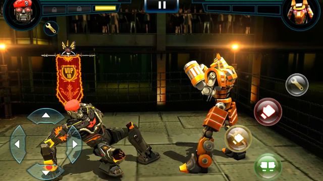 REAL STEEL WRB RED BERET VS ANUBIS New Robots UPDATE (Живая сталь) смотреть онлайн