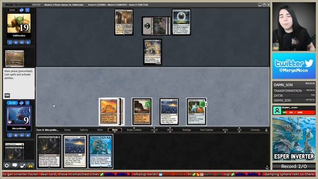 【 Modern 】 ? ESPER INVERTER COMBO ? Not in Pioneer!? смотреть онлайн