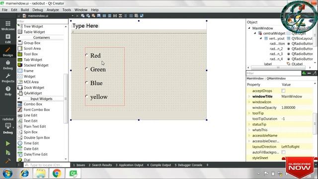 10. QT Tutorial தமிழ் : How to use QRadio Button in Tamil смотреть онлайн