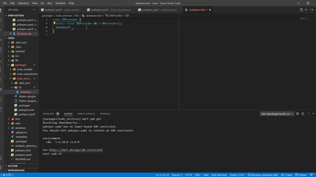 Flutter уроки - Подключение SQLite смотреть онлайн