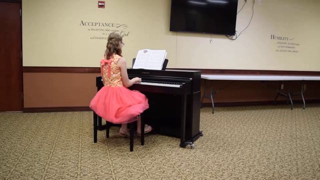 "Flamenco Dancers" - Emily's Piano Recital (1st Song) смотреть онлайн