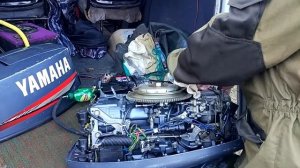 как заводится ямаха 55