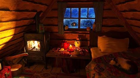 Метель и Звуки Камина смотреть онлайн