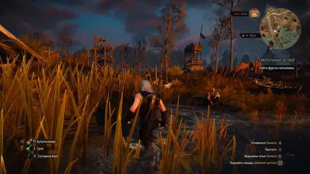 Прохождение The Witcher 3: Wild Hunt (Ведьмак 3: Дикая Охота) — Часть 42: Смертельный заговор смотреть онлайн