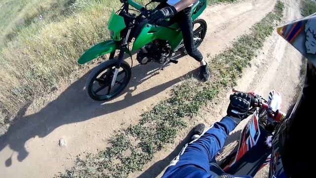 Покатушка на Kayo krz 125 и Jaguar S2 Sport 125. Едем на Урал смотреть онлайн