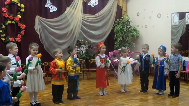 утренник 8 марта " Песня для мамы" смотреть онлайн