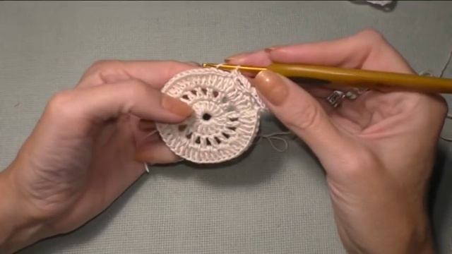 Ажурный квадратный мотив #1. МК смотреть онлайн