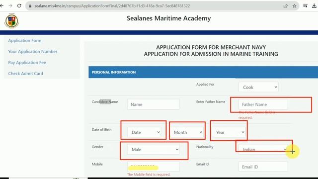 Merchant Navy Vacancy 2023 | Merchant Navy Form Kaise Bhare Form Kaise Bhare 2023 смотреть онлайн