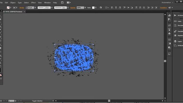How to Create Grunge Brush in Illustrator - Vector Graphics Tutorial смотреть онлайн
