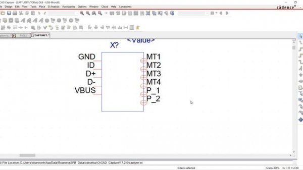 OrCAD Capture Tutorial 02 Adding Libraries and Parts