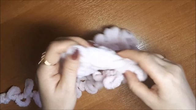 Детские домашние сапожки-угги из пряжи ALIZE PUFFY. Мастер-класс для начинающих. смотреть онлайн